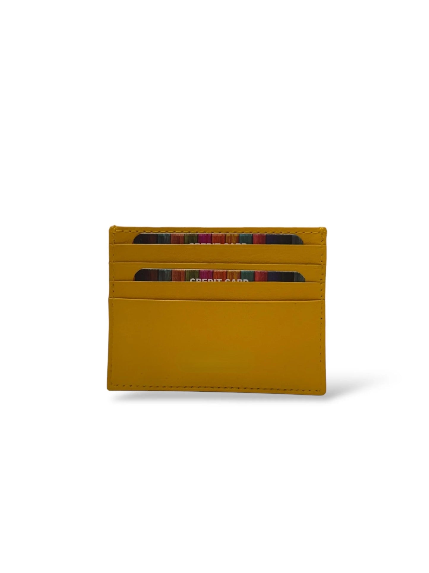 Ultra-Thin Lambskin Multi-Slot Minimalist Card Wallet