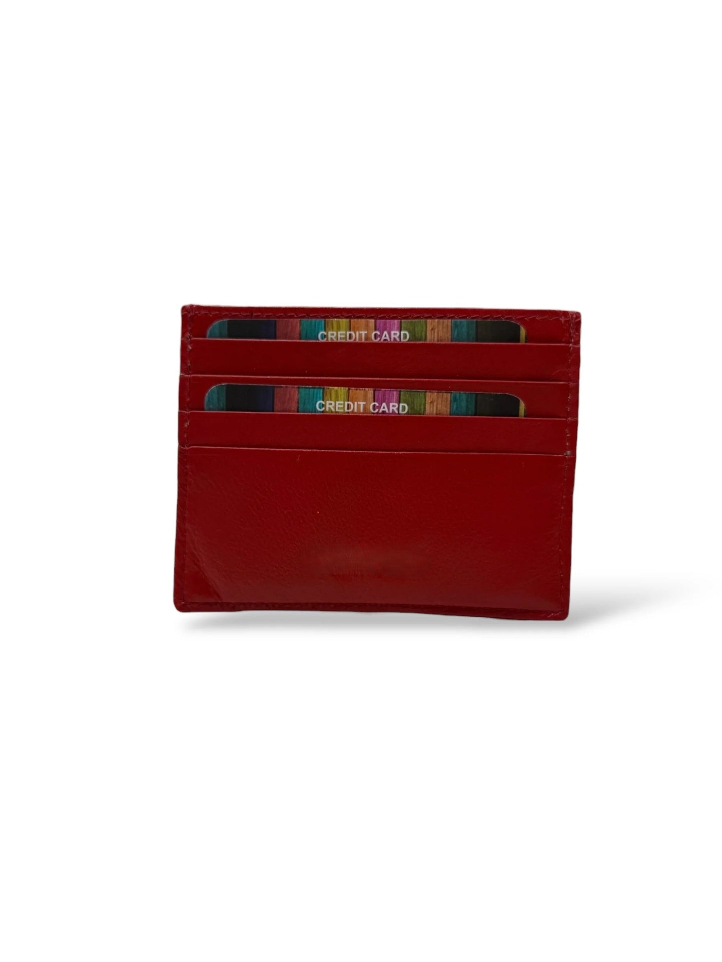 Ultra-Thin Lambskin Multi-Slot Minimalist Card Wallet