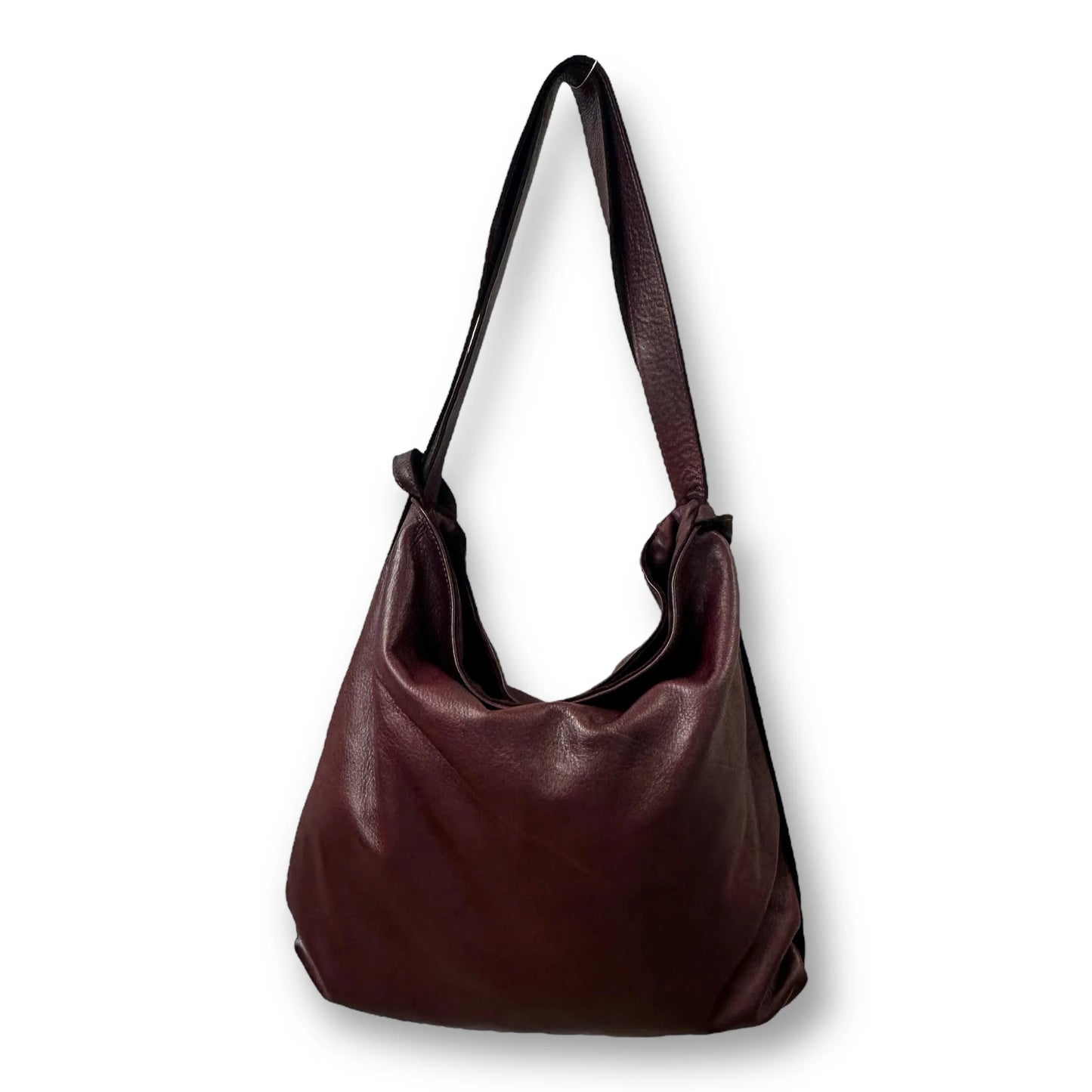 Washed Soft Calfskin Convertible Dual Wear Backpack Shoulder Bag