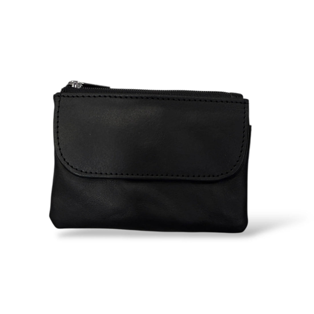 Soft Lambskin Zip Compact Multi-Purpose Coin Purse